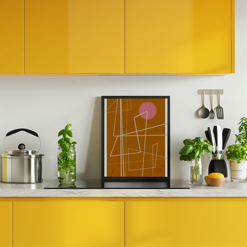 Angular Lines no 10 Poster